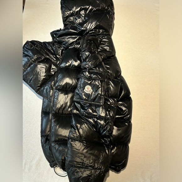 MONCLER PUFFER COAT BLACK - Picture 3 of 7